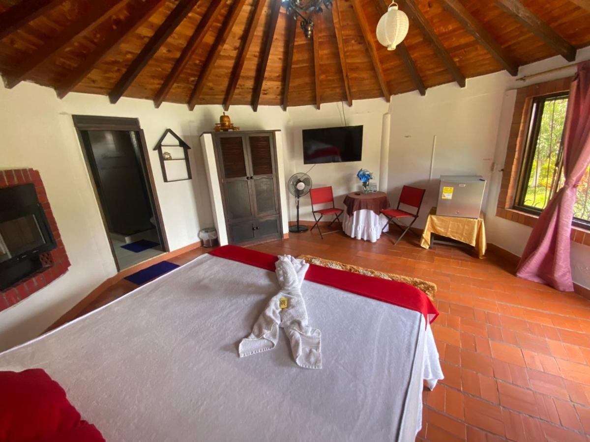 Hotel Campestre La Loma Curití 外观 照片
