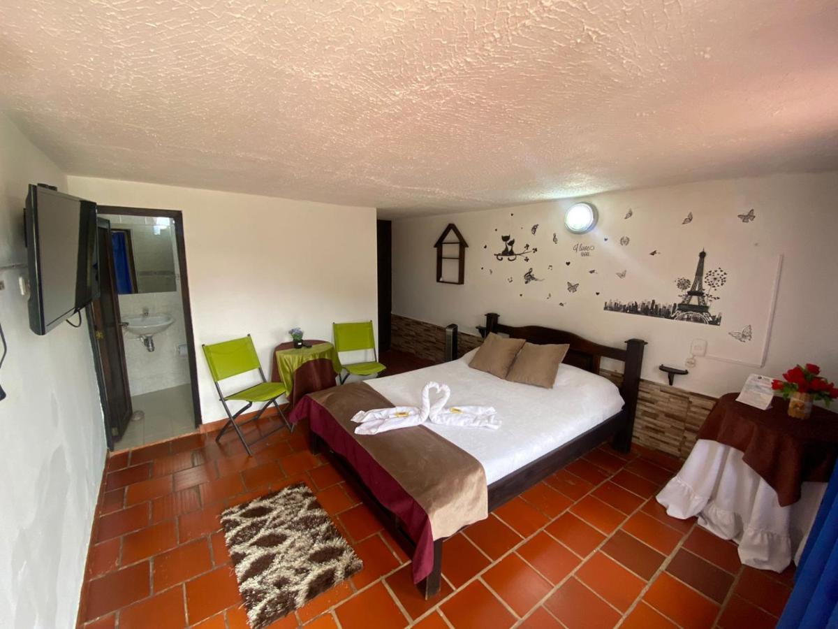 Hotel Campestre La Loma Curití 外观 照片
