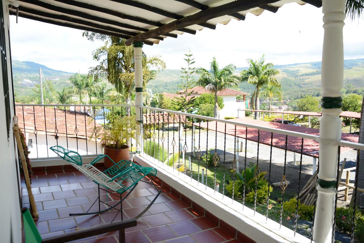 Hotel Campestre La Loma Curití 外观 照片