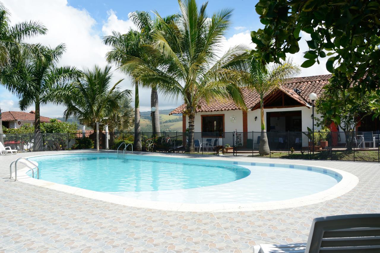 Hotel Campestre La Loma Curití 外观 照片